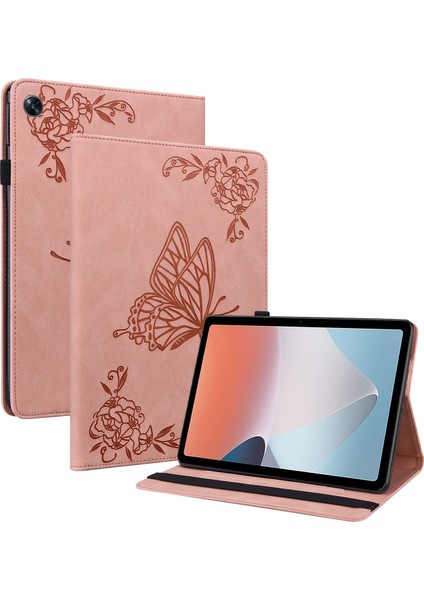 Oppo Pad Air Için Kapaklı Tablet Kılıfı - Pembe Altın (Yurt Dışından)