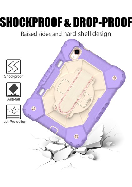 Ipad Mini 6 Için Tablet Kılıfı - Mor (Yurt Dışından)