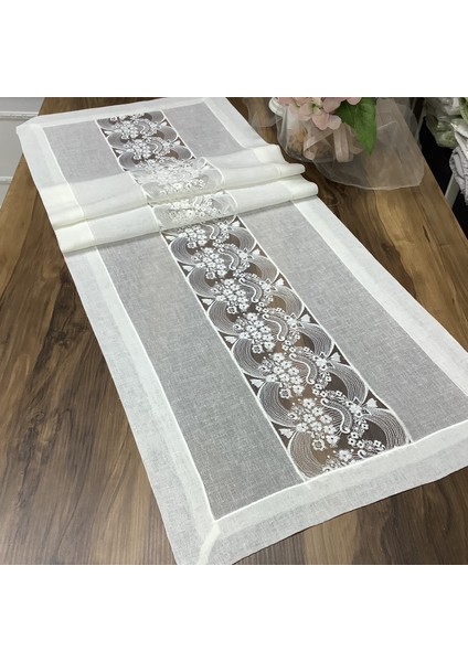 Oya Home Buket Dantelli Oda Takımı-3 Parça