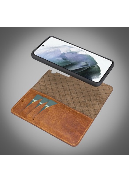 Samsung Galaxy S22 Uyumlu Deri Cüzdanlı Kılıf TN11 Taba modelleri
