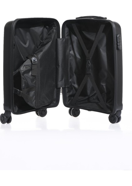 FSVLZYPP1138-M Siyah Unisex Orta Boy Bavul