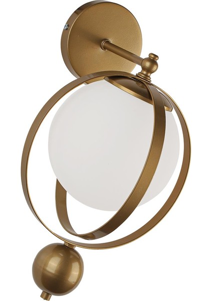 Jüpiter Aplik Eskitme Beyaz Cam fırsatları