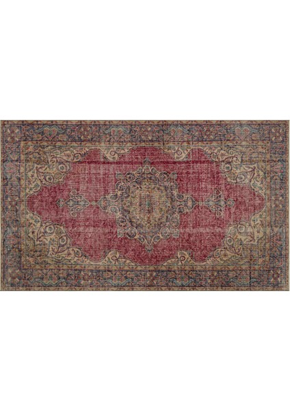 Eşsiz Güzelliğe Sahip Vintage El Dokuma Halı 133 x 228CM 8839