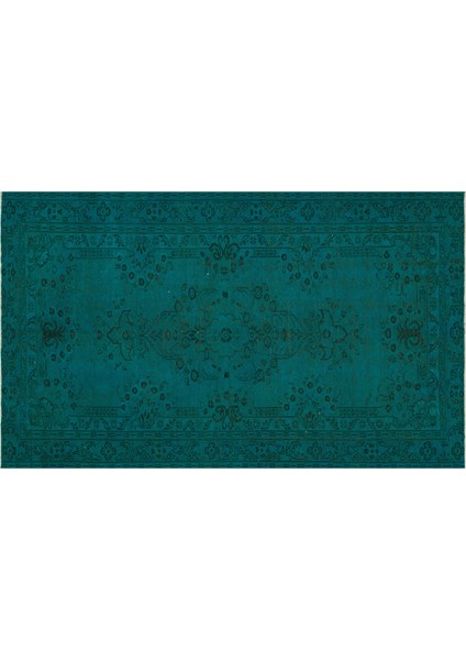 Özel Vintage Eskitme El Dokuma Halı 167 x 28CM 8849