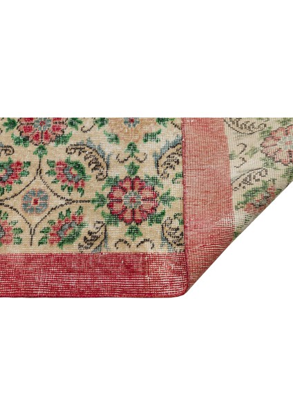 Klasik Modern Vintage Eskitme El Dokuma Halı 171 x 278CM 8860