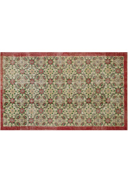 Klasik Modern Vintage Eskitme El Dokuma Halı 171 x 278CM 8860