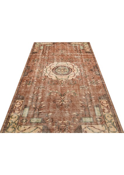 Eskitme Vintage El Dokuma Halısı 143 x 248CM 8875