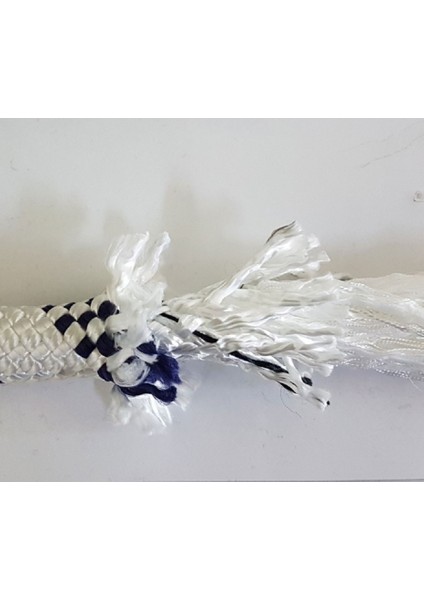 Örme Halat 6 mm Metrelik 1. Kalite Soylu Örgü Halat, Iskota Halat Çadır, Kamp ve Tekne Yat Halatı