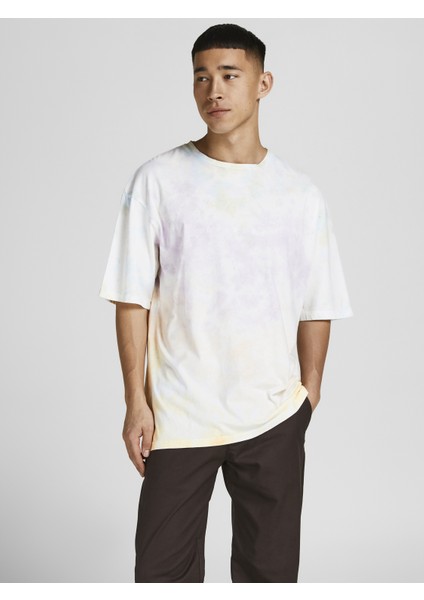 Bisiklet Yaka Logo Baskili Tisört