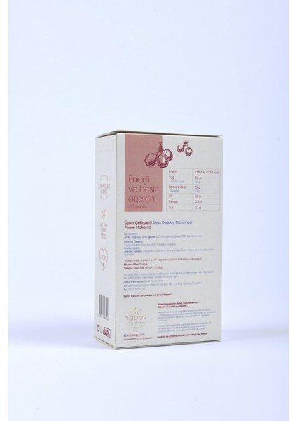 Vegan Üzüm Çekirdekli Siyez Makarnası Süper Set, 200 gr * 3 modelleri