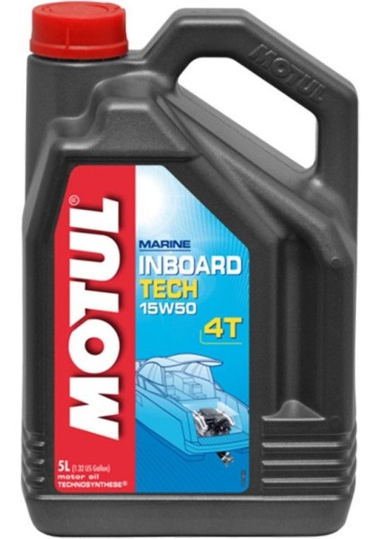 Inboard Tech 4T 15W-50 5 Litre Motor Yağı ( Üreitm Yılı: 2020 )