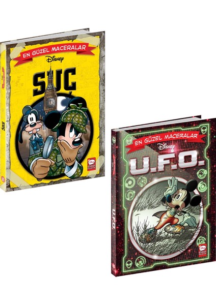 Disney:En Güzel Maceralar: Ufo - Suç - 2'li Çizgi Roman Seti