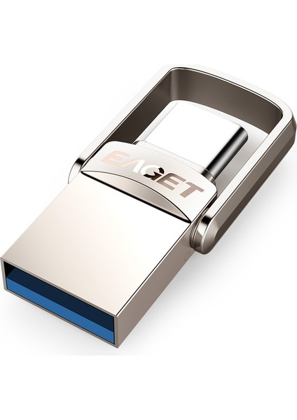 64GB Eaget CU20 USB 3.0 + Tip C 3.1 U Disk Flash Bellek - Altın (Yurt Dışından)