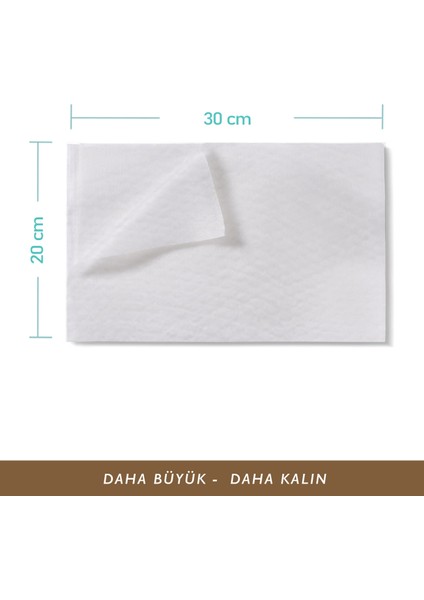 Ahşap, Parke, Laminant Islak Yer Bezi Bal Mumlu Jumbo 20X30 cm 18'li