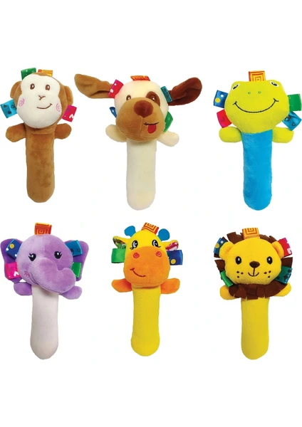 Sozzy Toys Sık Sık Çıngıraklı Hayvanlar