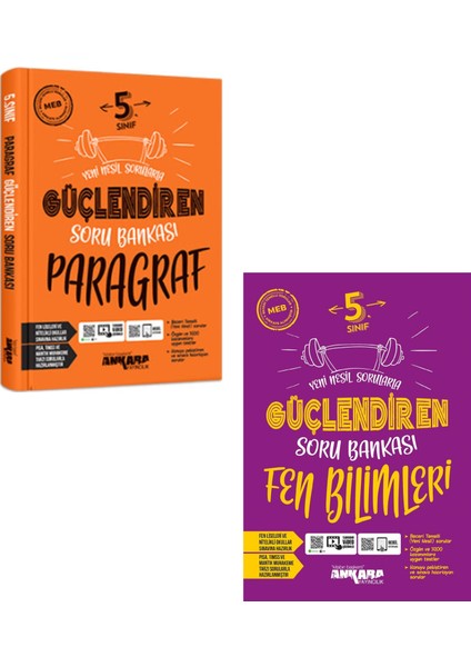 5.Sınıf Paragraf - Fen Bilgisi Güçlendiren Soru Seti 2 Kitap 2023