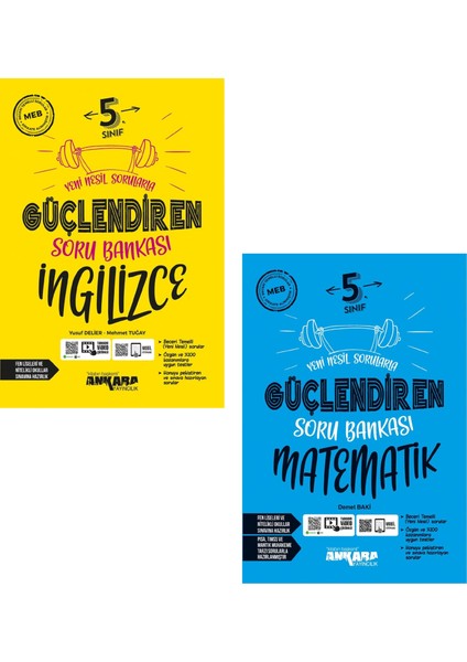 5.Sınıf Matematik - Ingilizce Güçlendiren Soru Seti 2 Kitap 2023