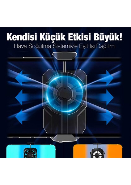 Fl-A2 Hava Soğutmalı Cep Telefon Soğutma Fanı Radyatör Soğutucu