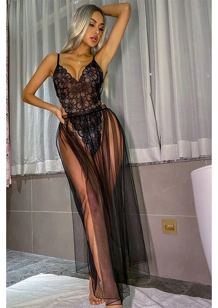 Siyah Fantazi Gecelik fiyatları