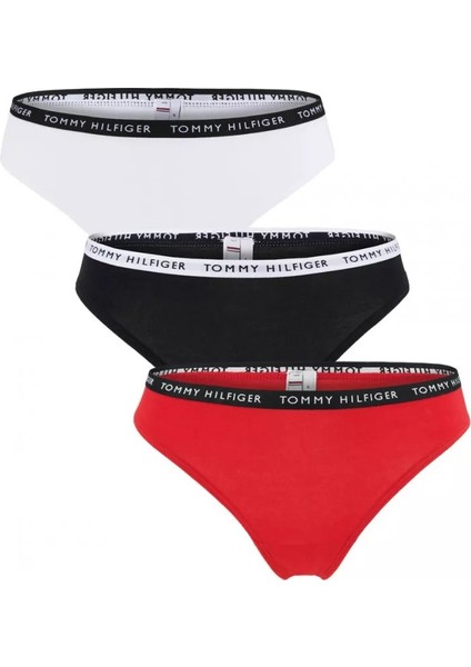 Tommy Hılfıger Kadın 3 Lü Iç Çamaşırı UW0UW02828-0WS