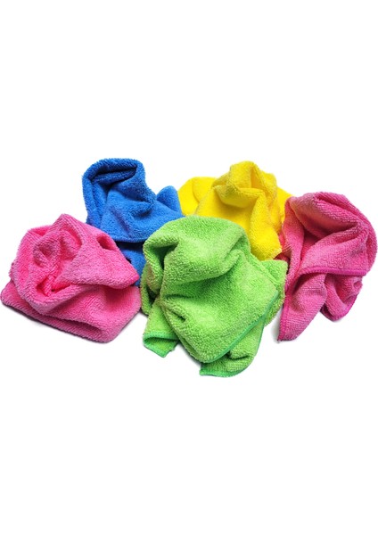 Mikrofiber Temizlik Bezi 40 x 30 cm 200GSM 5'li