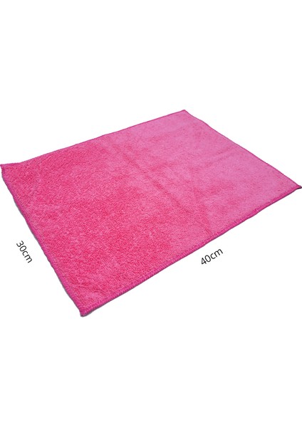 Mikrofiber Temizlik Bezi 40 x 30 cm 200GSM 5'li