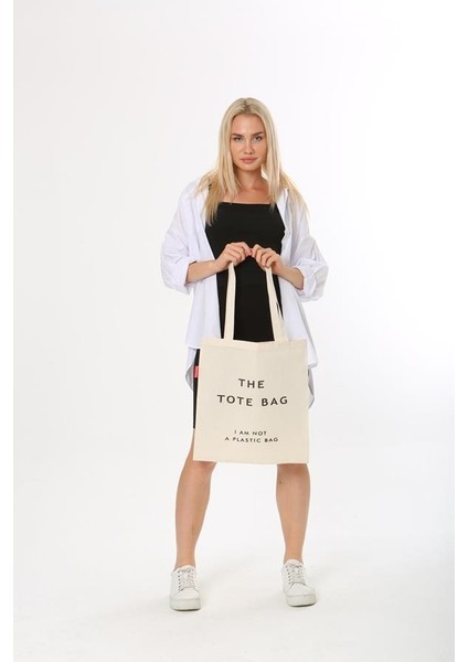 The Tote Bag Baskılı Bez Çanta fırsatları