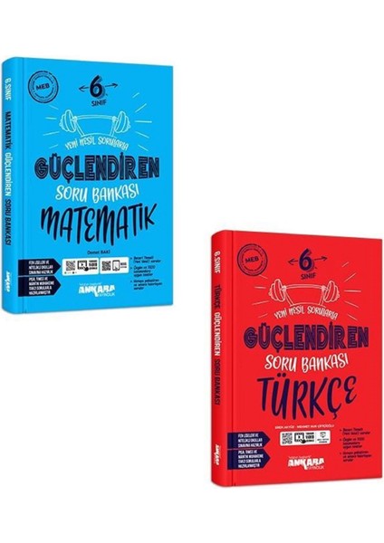 6.Sınıf Matematik + Türkçe Güçlendiren Soru Seti 2 Kitap 2023