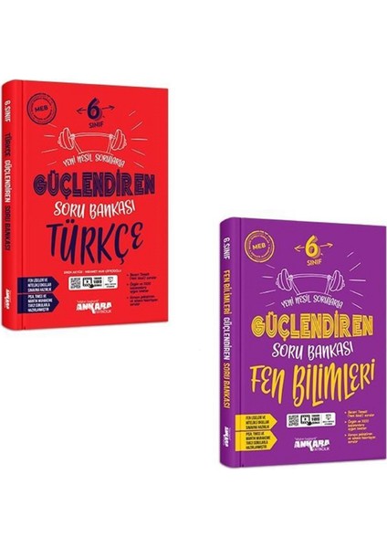6.Sınıf Türkçe + Fen Bilimleri Güçlendiren Soru Seti 2 Kitap 2023