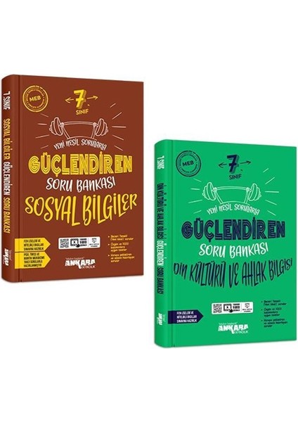 7.Sınıf Sosyal Bilgiler + Din Kültürü Kültürü Güçlendiren Soru Seti 2 Kitap 2023