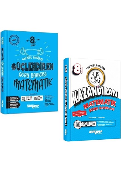8.Sınıf Matematik Kazandıran + Güçlendiren Soru Seti 2 Kitap 2023
