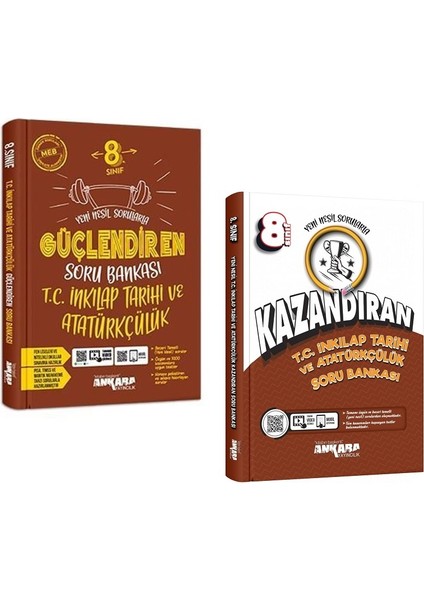8.Sınıf Inkılap Kazandıran + Güçlendiren Soru Seti 2 Kitap 2023
