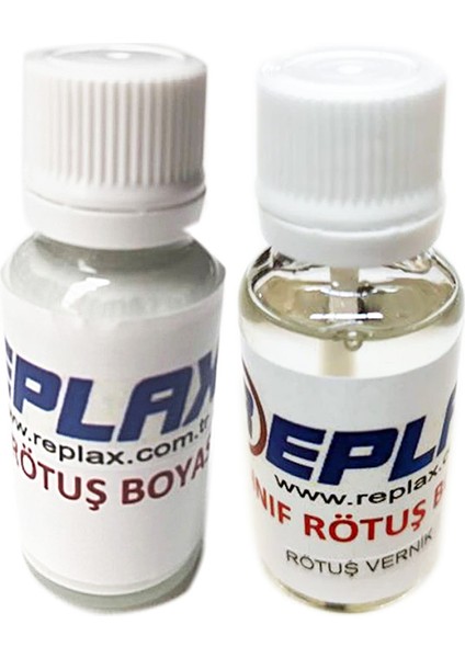 Gri Jant Rötuş Boyası + Vernik