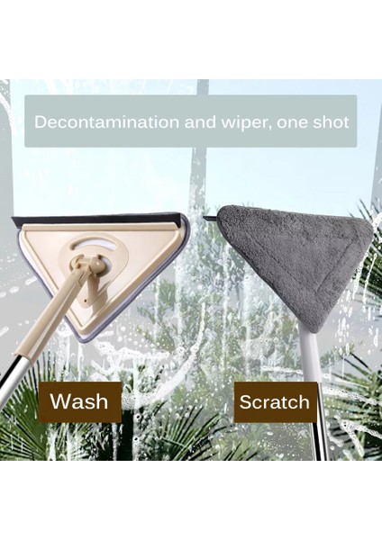 Üçgen Pas Pas Mop Cam Fayans Temizleme modelleri