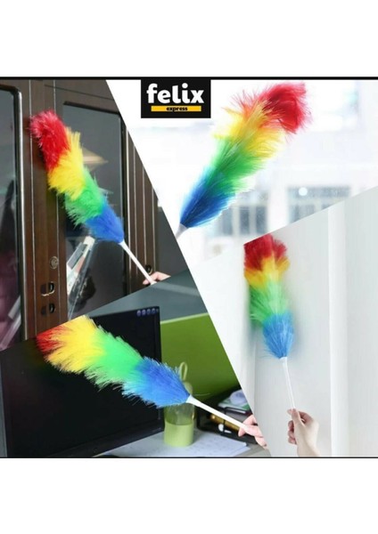 Tablet Mop Temizlik Seti+ Gökkuşağı Renkli Toz Alma Çubuğu modelleri