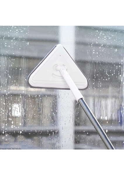 360 Derece Dönebilen Çok Fonksiyonlu Üçgen Mop Köşe Kenar Temizleyici Glass Cleaning Kit modelleri