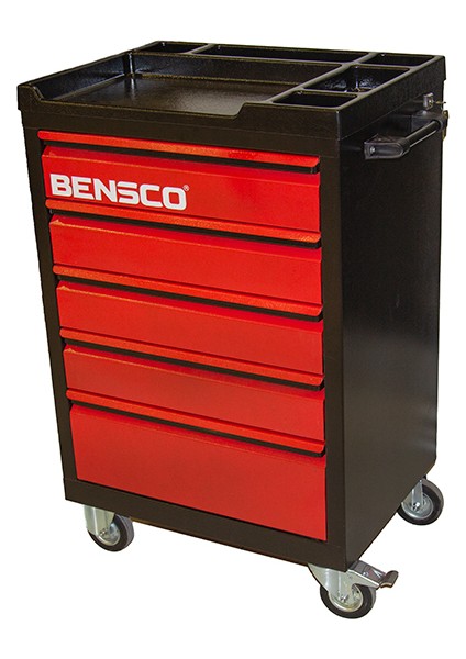 BSTA09 Teleskobik 5 Çekmeceli Profesyonel Takım Arabası