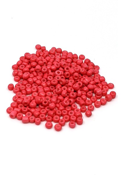 20 Gram 3 mm (0,8) Kum Boncuk Mercan Renk