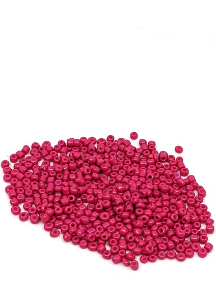 20 Gram 3 mm (0,8) Kum Boncuk Fuşya Renk