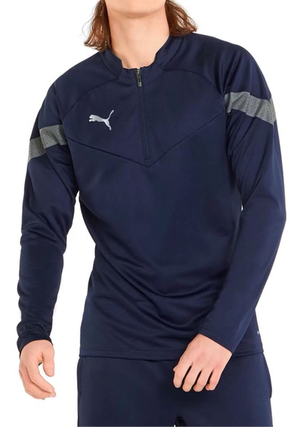 Teamfinal Training 1/4 Zip Top Erkek Futbol Antrenman Ceketi 65737506 Lacivert