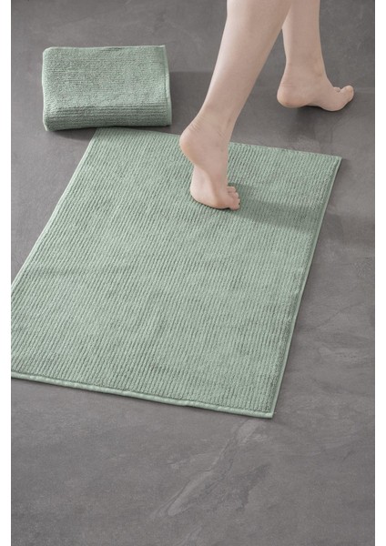 Pana Bathmat 303 - Yeni Trend, 50X75CM. 2AD. Premium Ayak Havlusu / Banyo Paspas Seti