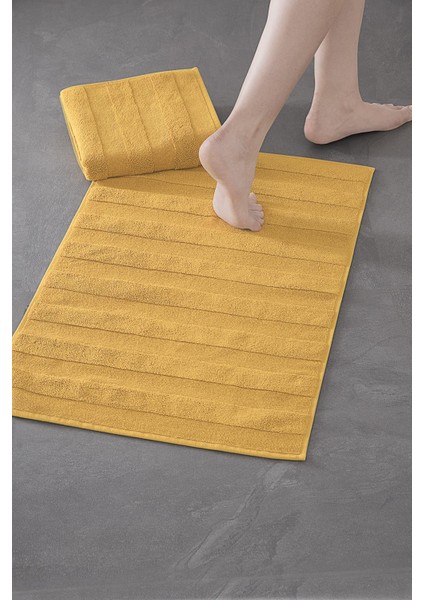 Mons Bathmat 101 - Yeni Trend, 50X75CM. 2AD. Premium Ayak Havlusu / Banyo Paspas Seti