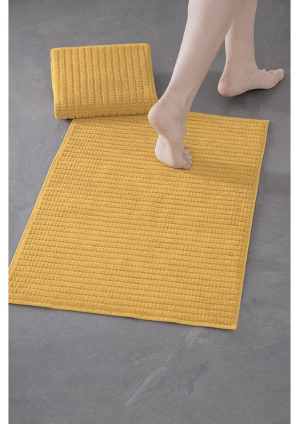 Penta Bathmat 101 - Yeni Trend, 50X75CM. 2AD. Premium Ayak Havlusu / Banyo Paspas Seti