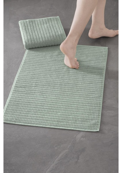 Penta Bathmat 303 - Yeni Trend, 50X75CM. 2AD. Premium Ayak Havlusu / Banyo Paspas Seti