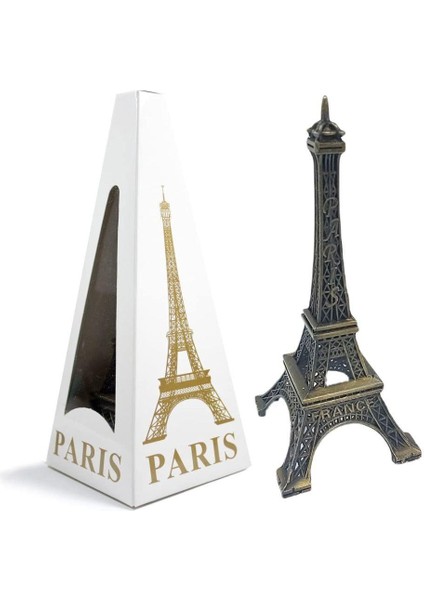 Minyatür Metal Eyfel Kulesi Dekoratif Biblo 15 cm fiyatları
