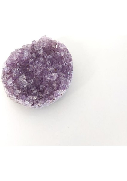 Doğal Ametist Kuvars Kristal Taş 3.5- 4 cm Reiki Şifa Çakra El Oyma Kaba Doğal Taşlar