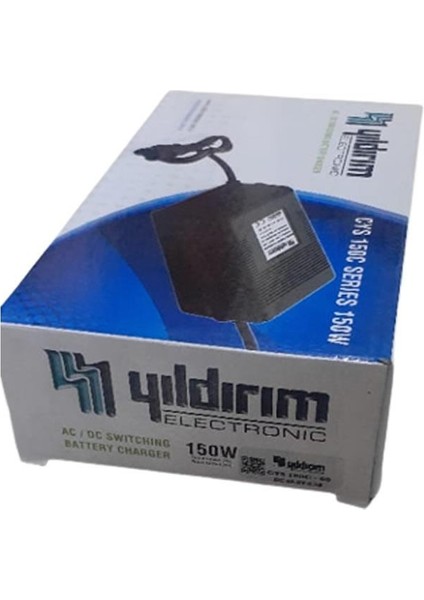 Cys 150C- 48 150W Tam Otomatik Akü Şarj Adaptörü