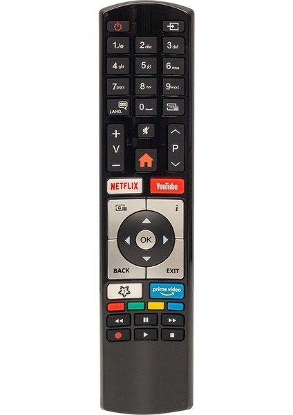 Kl Vestel RC4318P Netflıx-Youtube-Prime Video Tuşlu Lcd-Led Tv Kumanda Yazısız