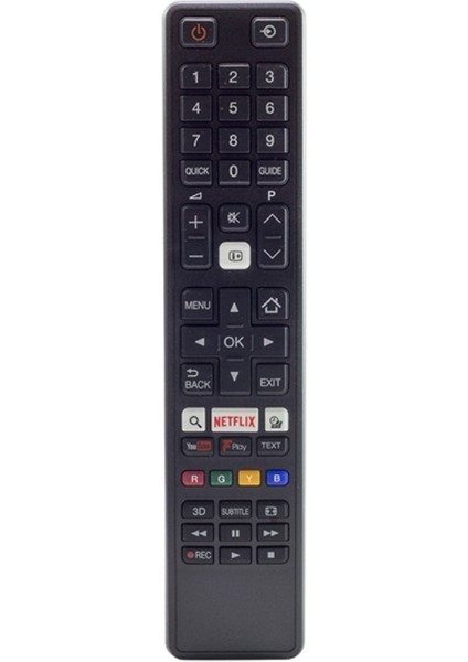 Weko Kl Toshiba CT-8069 Netflıx*youtube Tuşlu Siyah Lcd/led Tv Kumanda