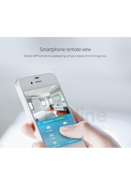 Ip Kamera Wi-Fi Kablosuz Cctv Onvıf Pan Tilt Güvenlik